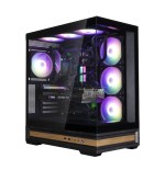 Caja pc zalman p40 namu atx 4 xvent 120mm argb 2xusb 3.0 negro s/n fuente