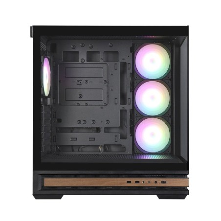 Caja pc zalman p40 namu atx 4 xvent 120mm argb 2xusb 3.0 negro s/n fuente