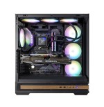 Caja pc zalman p40 namu atx 4 xvent 120mm argb 2xusb 3.0 negro s/n fuente