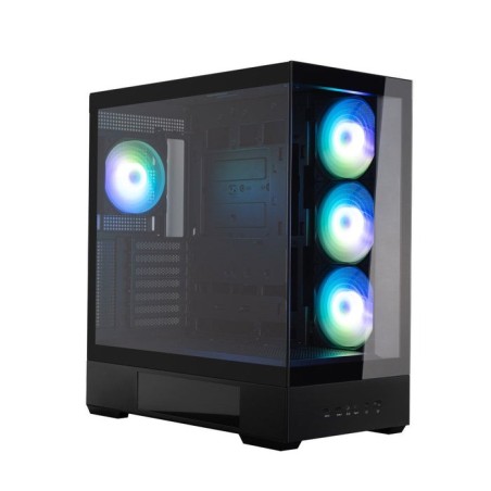 Caja pc zalman p40 ds atx 4 xvent 120mm argb 2xusb 3.0 negro s/n fuente