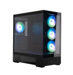 Caja pc zalman p40 ds atx 4 xvent 120mm argb 2xusb 3.0 negro s/n fuente