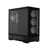 Caja pc zalman p40 ds atx 4 xvent 120mm argb 2xusb 3.0 negro s/n fuente