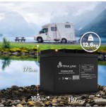 Extralink akumulator battery accumulator 12v 40ah - batterie - 40.000 mah sealed lead acid (vrla) 13.5 v 12 ah