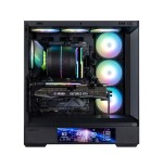 Caja pc zalman p40 ds atx 4 xvent 120mm argb 2xusb 3.0 negro s/n fuente