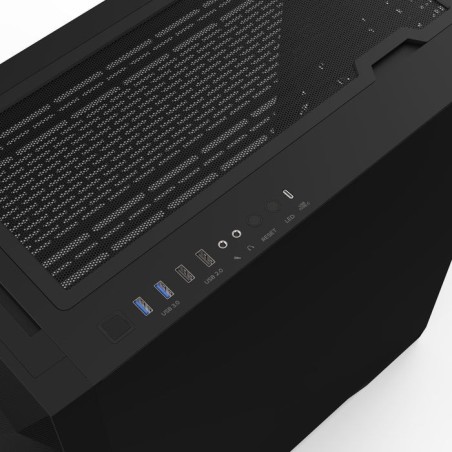 Caja pc zalman z9 iceberg ms atx 1 xvent 140mm 2xusb 3.0 negro s/n fuente