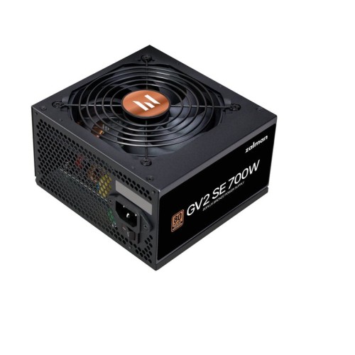Fuente de alimentacion zalman 700w 80+ bronze negro atx negro