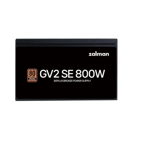 Fuente de alimentacion zalman 800w 80+ bronze negro atx negro