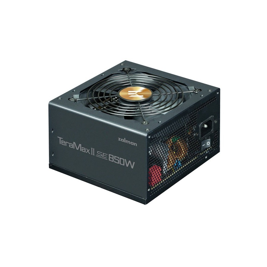 Fuente de alimentacion zalman teramax2se 850w 80+ gold atx negro