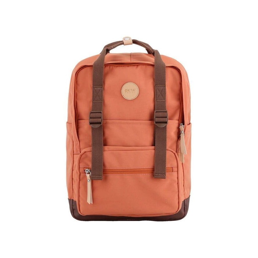 Mochila himawari 15"  para portátil 1085b naranja