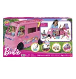 Mattel barbie super abenteuer-camper spielset (mit dachzelt, grill mit farbwechseleffekt und 60 zubehörteilen) hrj78