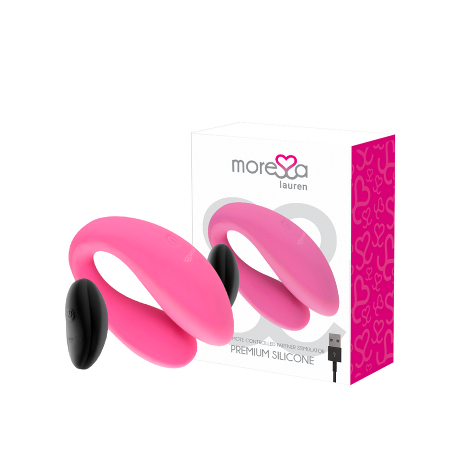 Moressa - lauren control remoto estimulador para parejas