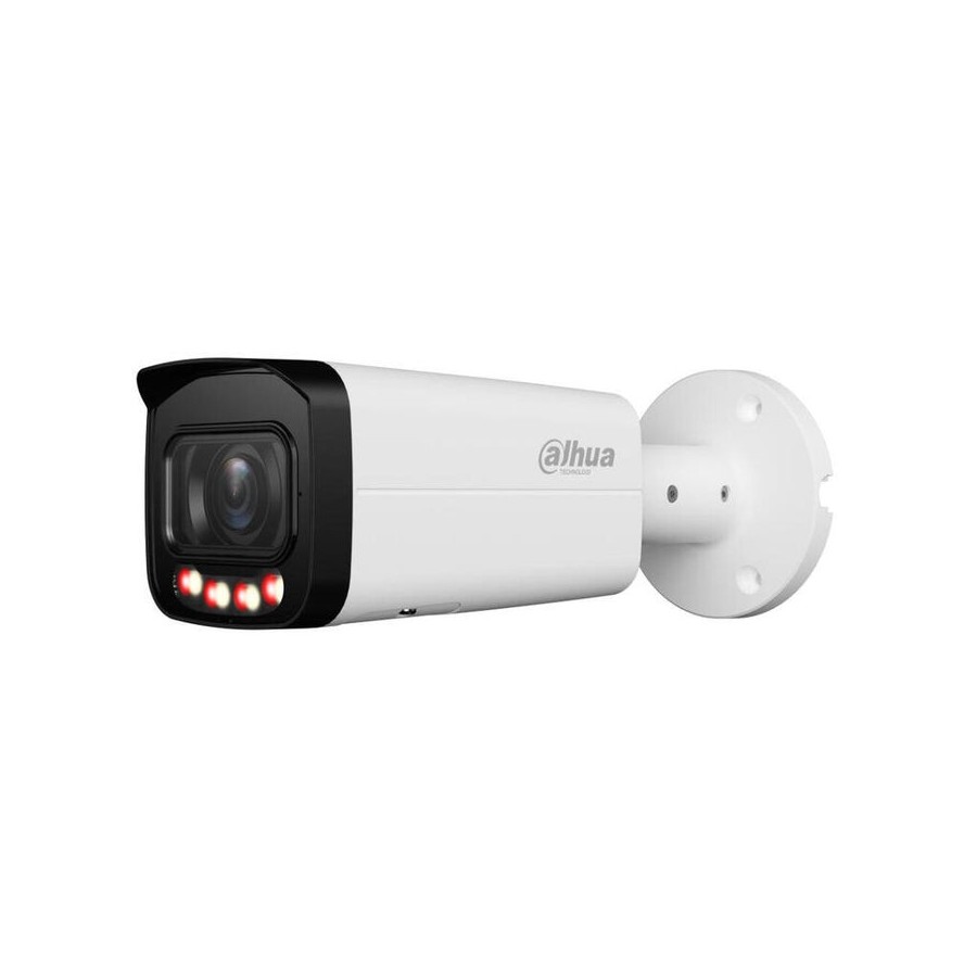 Dahua ipc-hfw3249t-zas-il tubular ip 2m h265 full color wdr iluminación dual led60m/ir60m 2.7-13.5mm ip67 poe audio mic e/s ai