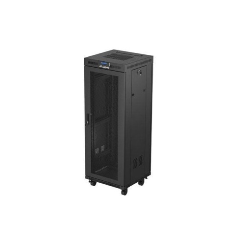 Lanberg rack cabinet 19 free-standing 32u 600x600 flat pack mesh door lcd black