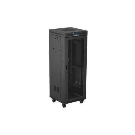 Lanberg rack cabinet 19 free-standing 32u 600x600 flat pack mesh door lcd black