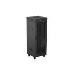 Lanberg rack cabinet 19 free-standing 32u 600x600 flat pack mesh door lcd black