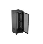 Lanberg rack cabinet 19 free-standing 32u 600x600 flat pack mesh door lcd black