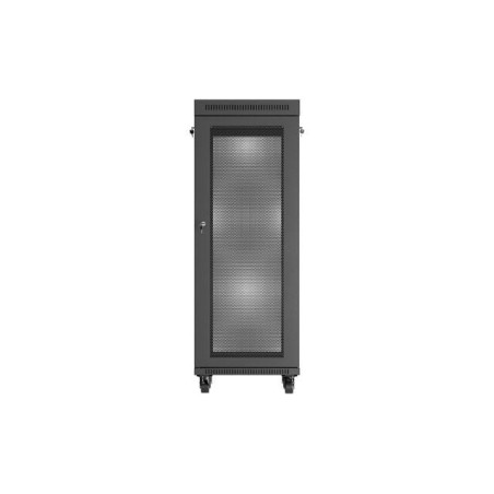 Lanberg rack cabinet 19 free-standing 32u 600x600 flat pack mesh door lcd black