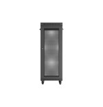 Lanberg rack cabinet 19 free-standing 32u 600x600 flat pack mesh door lcd black