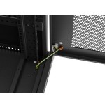 Lanberg rack cabinet 19 free-standing 32u 600x600 flat pack mesh door lcd black
