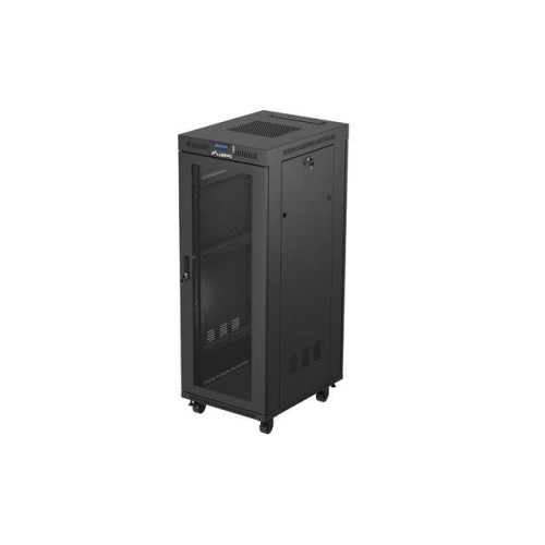Lanberg rack cabinet 19 free-standing 32u 600x800 flat pack mesh door lcd black