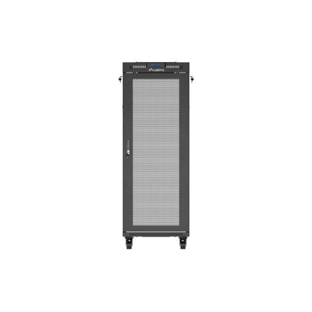 Lanberg rack cabinet 19 free-standing 32u 600x800 flat pack mesh door lcd black