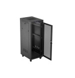 Lanberg rack cabinet 19 free-standing 32u 600x800 flat pack mesh door lcd black