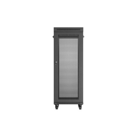 Lanberg rack cabinet 19 free-standing 32u 600x800 flat pack mesh door lcd black