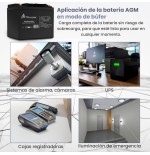 Extralink akumulator battery accumulator 12v 40ah - batterie - 40.000 mah sealed lead acid (vrla) 13.5 v 12 ah