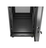 Lanberg rack cabinet 19 free-standing 32u 600x800 flat pack mesh door lcd black
