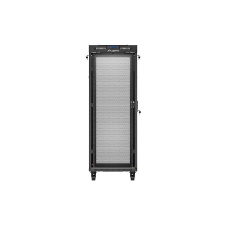 Lanberg rack cabinet 19 free-standing 32u 600x800 flat pack mesh door lcd black