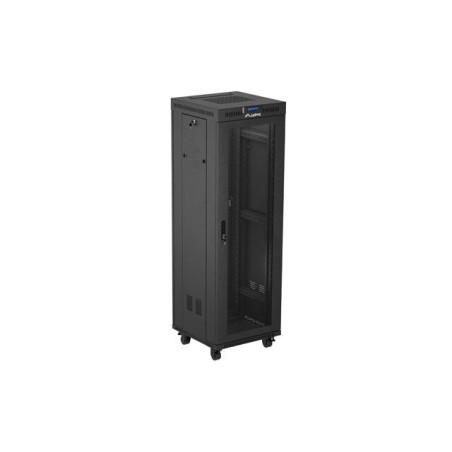 Lanberg rack cabinet 19 free-standing 37u 600x600 flat pack mesh door lcd black