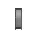 Lanberg rack cabinet 19 free-standing 37u 600x600 flat pack mesh door lcd black