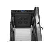 Lanberg rack cabinet 19 free-standing 37u 600x600 flat pack mesh door lcd black