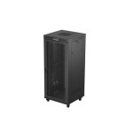 Lanberg rack cabinet 19 free-standing 37u 800x800 flat pack mesh door lcd black