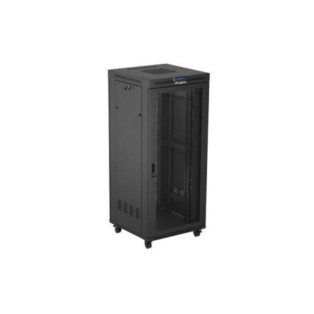 Lanberg rack cabinet 19 free-standing 37u 800x800 flat pack mesh door lcd black