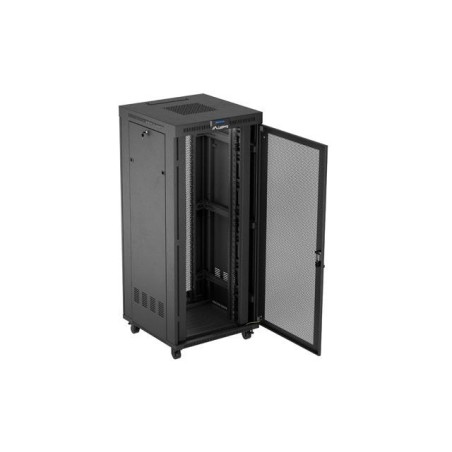 Lanberg rack cabinet 19 free-standing 37u 800x800 flat pack mesh door lcd black