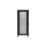 Lanberg rack cabinet 19 free-standing 37u 800x800 flat pack mesh door lcd black