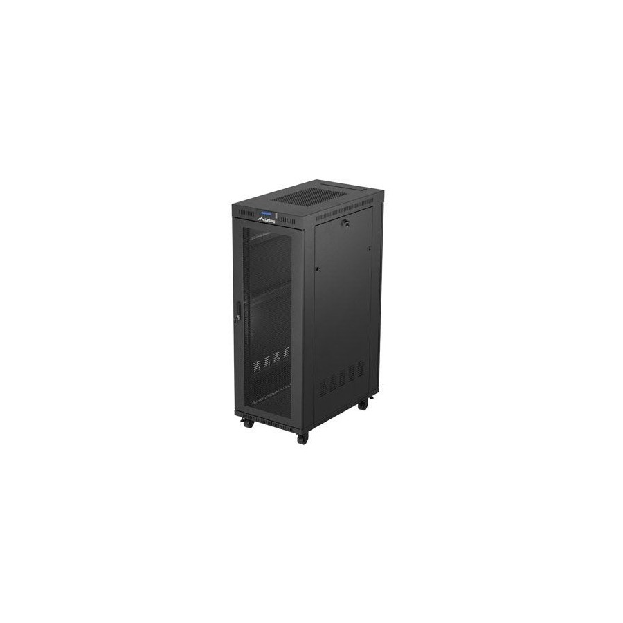 Lanberg rack cabinet 19 free-standing 32u 600x1000 flat pack mesh door lcd black