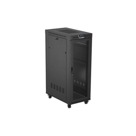 Lanberg rack cabinet 19 free-standing 32u 600x1000 flat pack mesh door lcd black