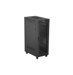 Lanberg rack cabinet 19 free-standing 32u 600x1000 flat pack mesh door lcd black