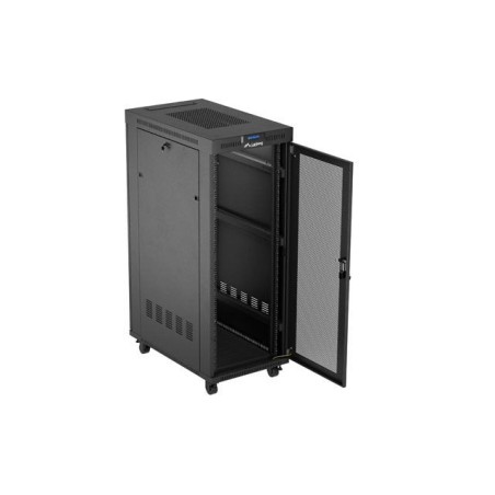 Lanberg rack cabinet 19 free-standing 32u 600x1000 flat pack mesh door lcd black