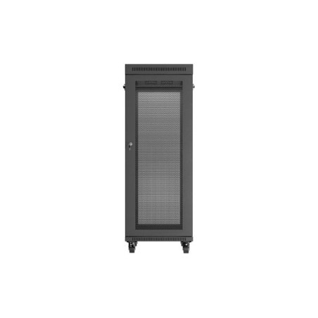 Lanberg rack cabinet 19 free-standing 32u 600x1000 flat pack mesh door lcd black