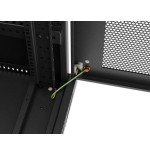 Lanberg rack cabinet 19 free-standing 32u 600x1000 flat pack mesh door lcd black