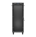 Lanberg rack cabinet 19 free-standing 32u 600x1000 flat pack glass door lcd black