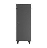 Lanberg rack cabinet 19 free-standing 32u 600x1000 flat pack glass door lcd black