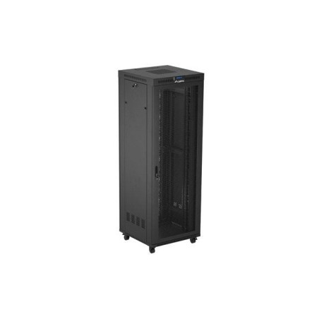 Lanberg rack cabinet 19 free-standing 47u 800x800 flat pack mesh door lcd black