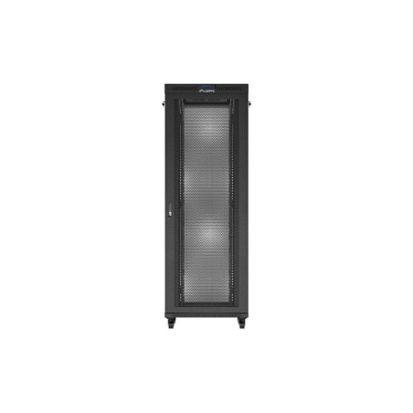 Lanberg rack cabinet 19 free-standing 47u 800x800 flat pack mesh door lcd black
