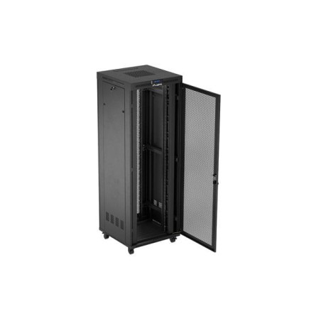 Lanberg rack cabinet 19 free-standing 47u 800x800 flat pack mesh door lcd black