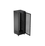 Lanberg rack cabinet 19 free-standing 47u 800x800 flat pack mesh door lcd black