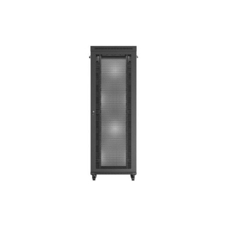 Lanberg rack cabinet 19 free-standing 47u 800x800 flat pack mesh door lcd black